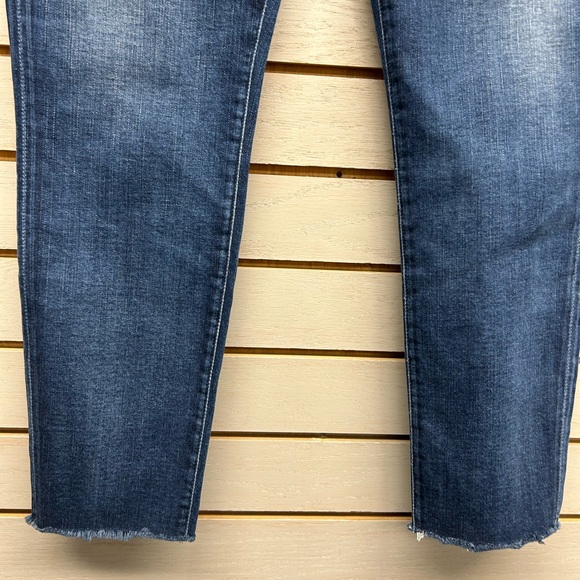 Agolde Dark Blue Skinny Jeans - Picture 4 of 7